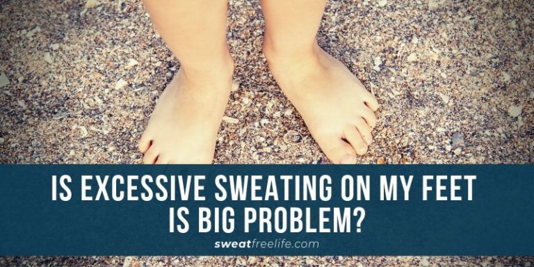 tips to stop sweaty feet