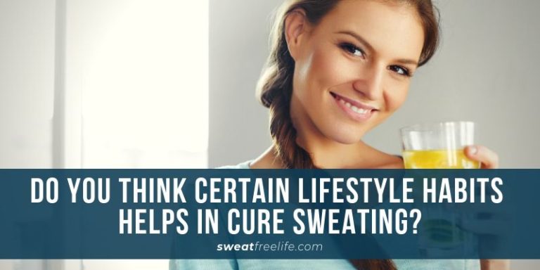 sweating cure