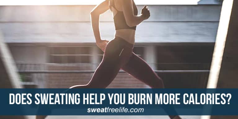 Does sweating help you burn more calories
