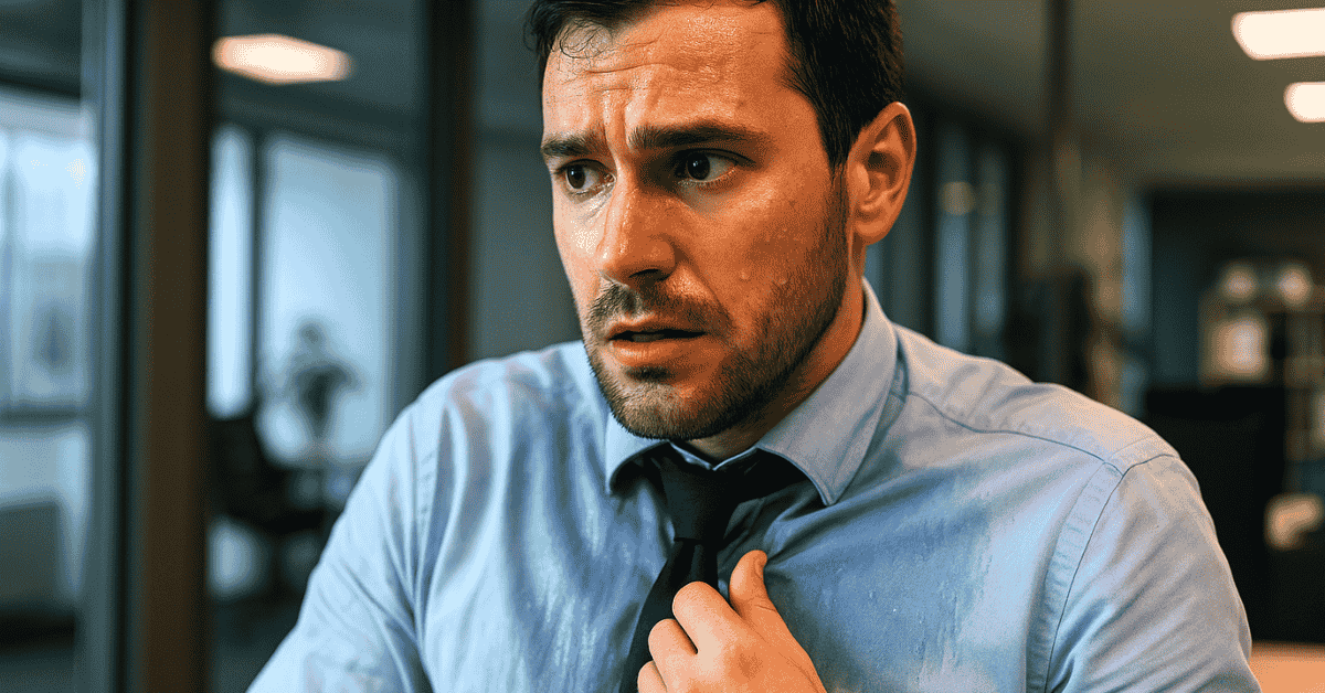How to Handle Stress or Nervous Sweating
