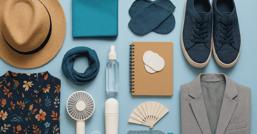 Essential Items Travelers Who Sweat a Lot Should Carry