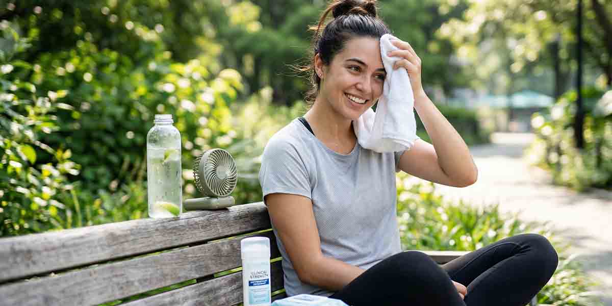 Life Hacks to Deal with Sweating Problems