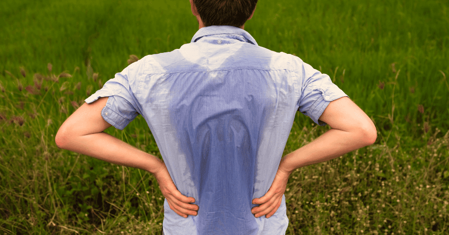 Ways to Stop Back Sweating