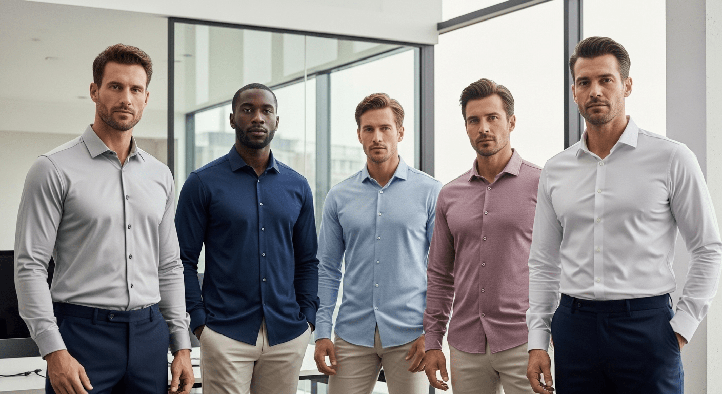 5 Shirt Colors for Office Wear When You Sweat a Lot-min