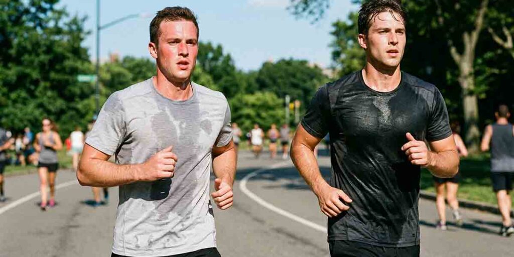 Light vs Dark Colors: Which One Makes You Sweat More