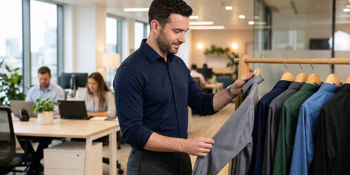Shirt Colors for Office Wear When You Sweat a Lot