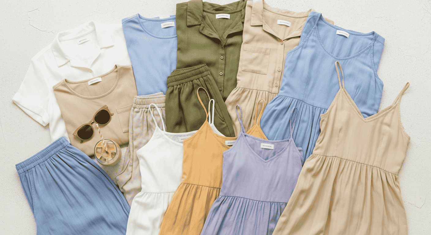 Top Sweat-Free Looks for Summer (By Color)