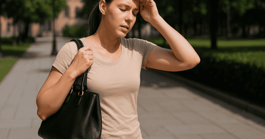 Handbag Might Be Making You Sweat More