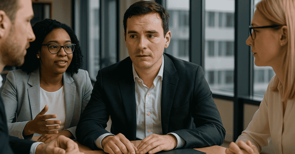 Stop Face Sweating During Meetings