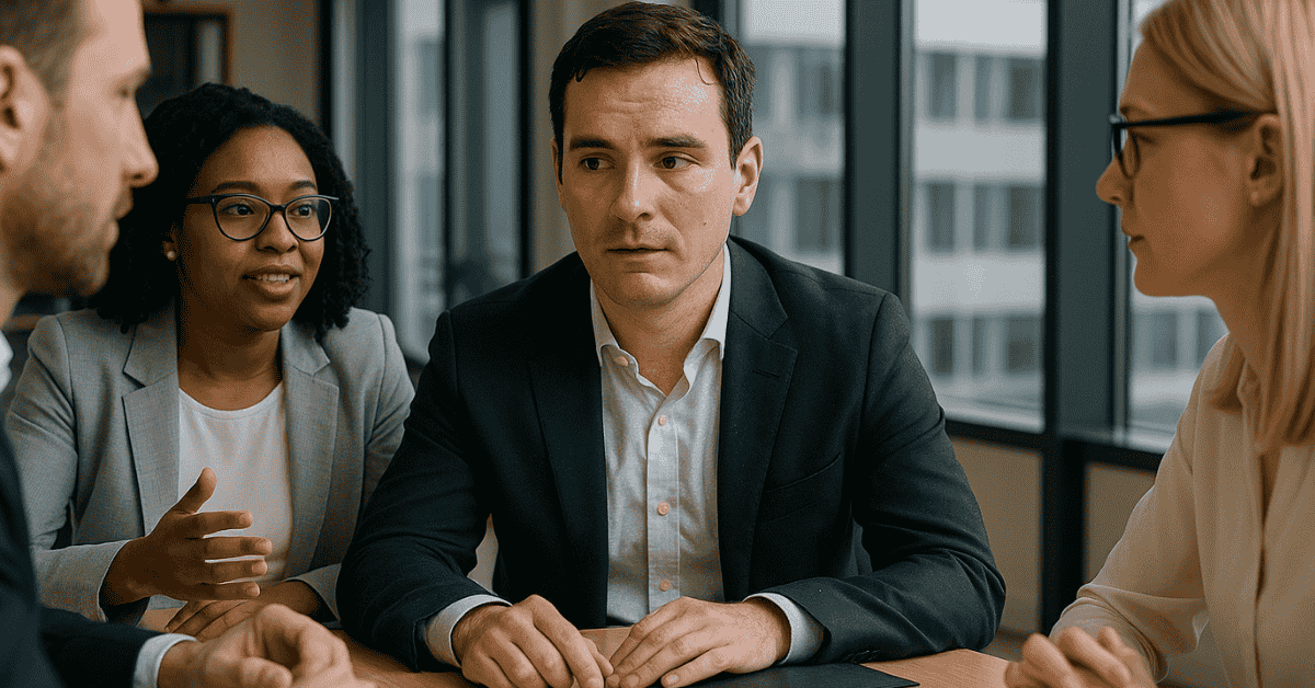 Stop Face Sweating During Meetings