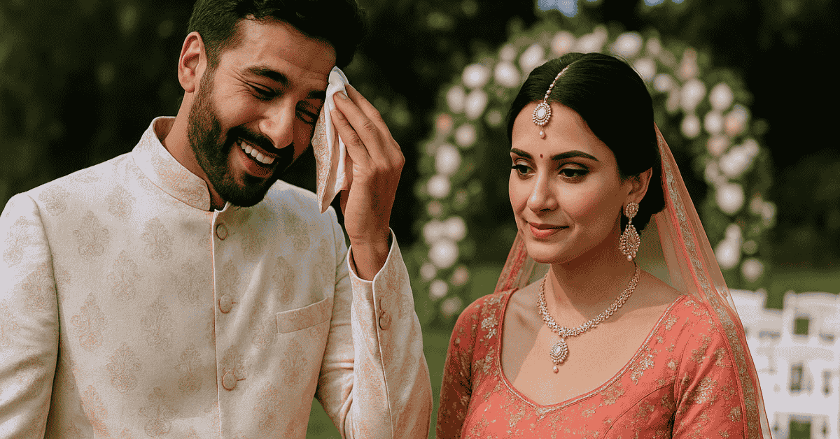 Sweat-Free in Wedding Outfits