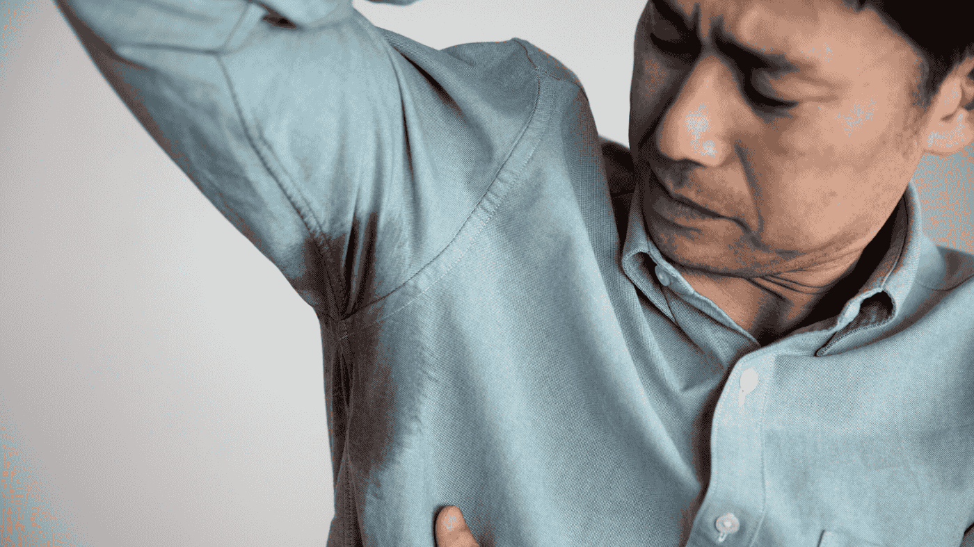 Underarm Sweat Marks in Office Wear